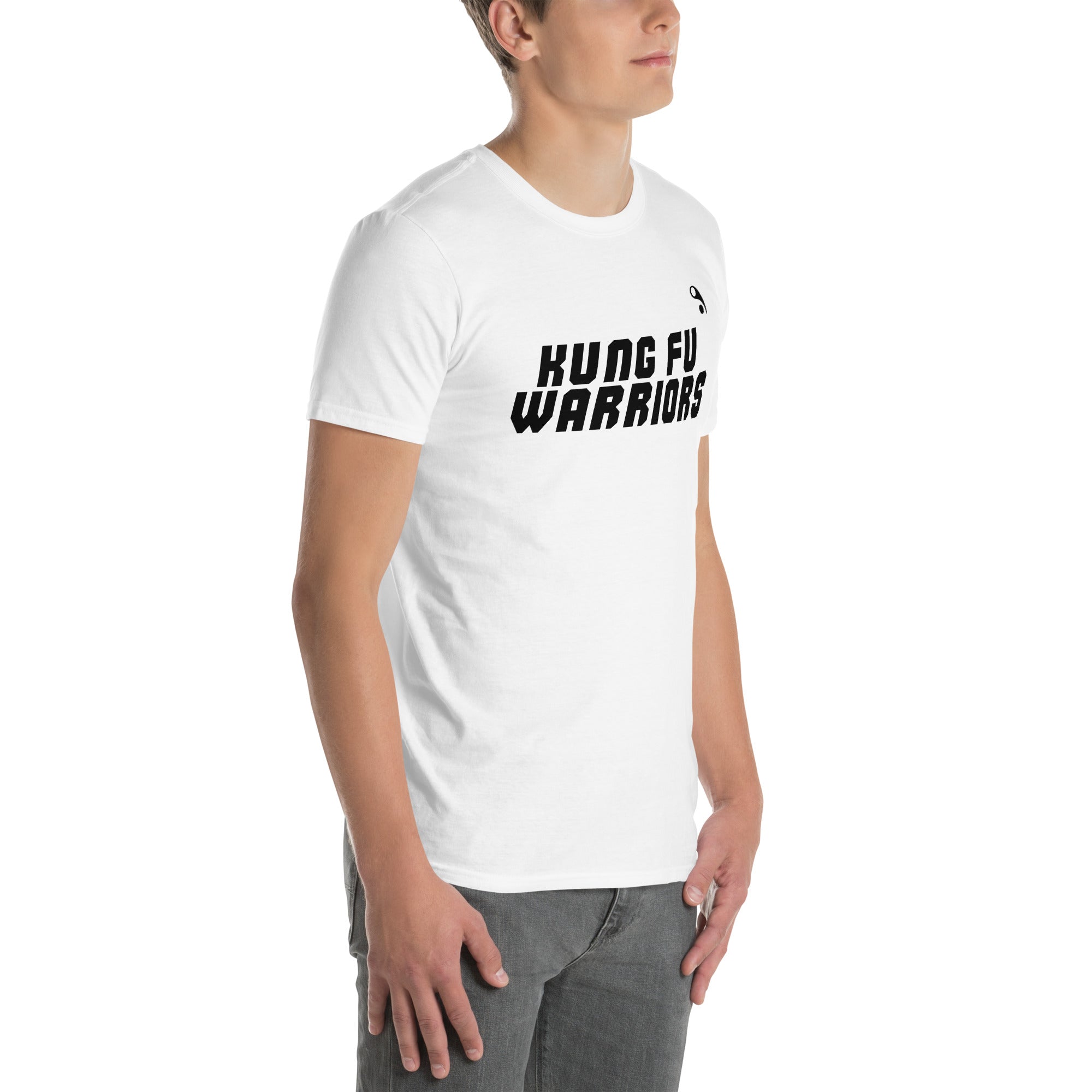 Kung Fu Warriors White Short-Sleeve Unisex T-Shirt